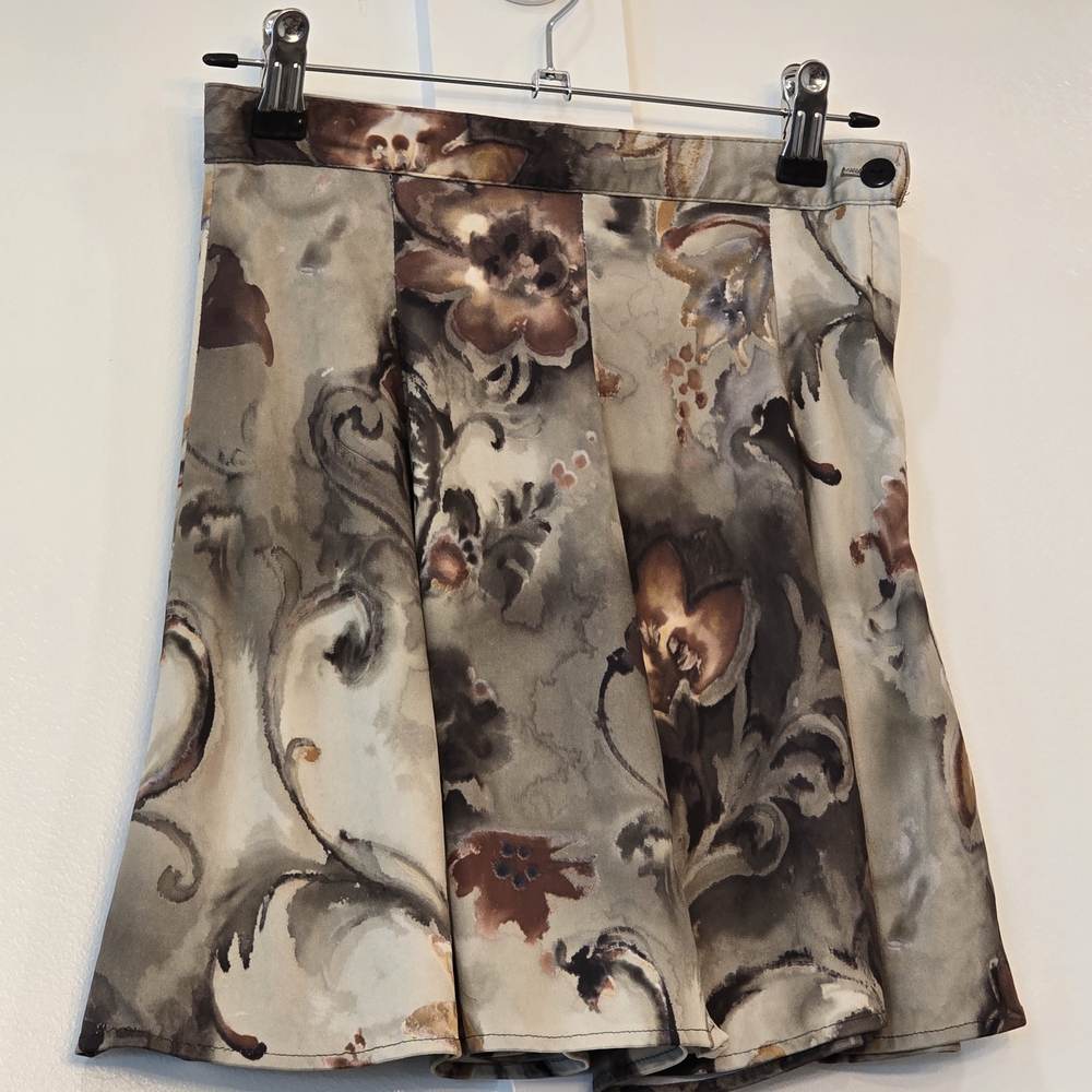 Floral Watercolor Circle Skirt